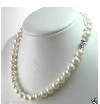 

Women Gift Freshwater Charming!8-9MM white Akoya Cultured Pearl Jewelry Necklace 18Genuine Selling Huge