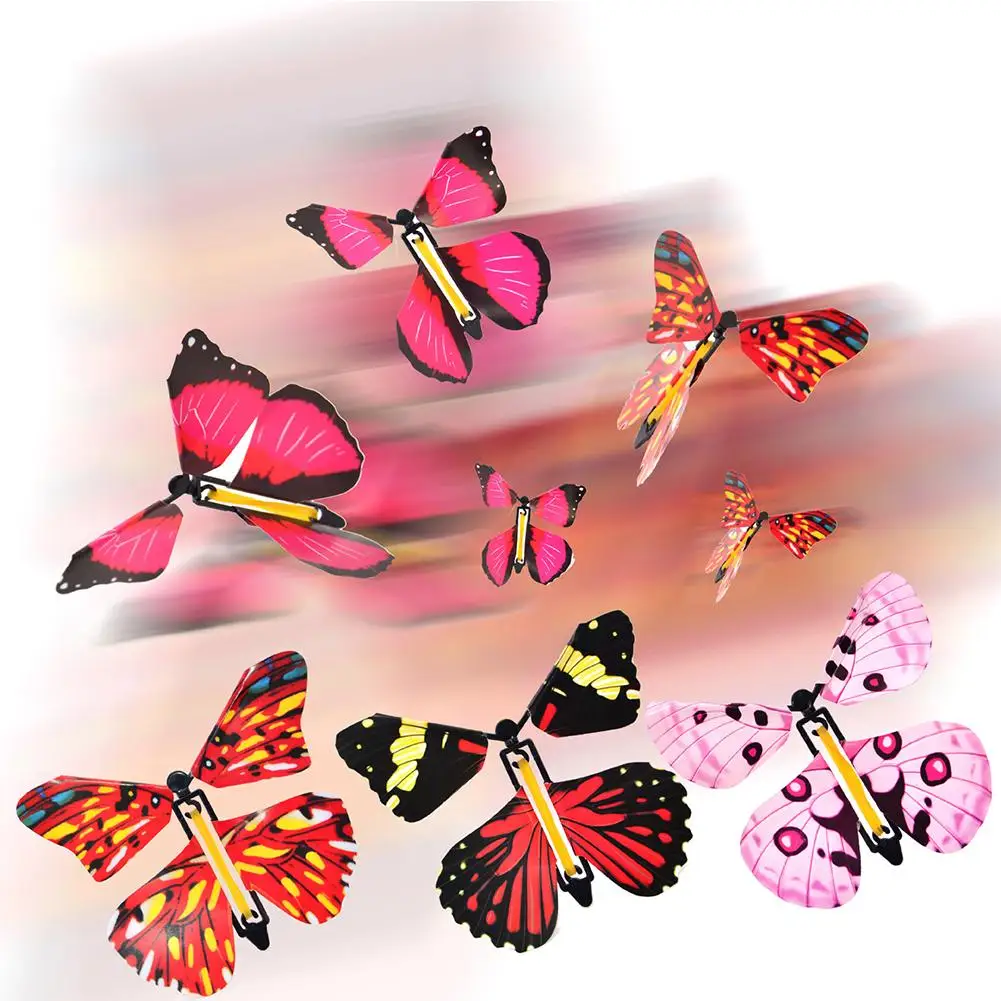 Paper Magic Flying Butterfly Change From Empty Hands Freedom Butterfly Tricks 