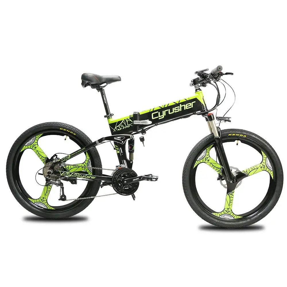 Cyrusher XF770 27 Speeds Full Suspension Mountain Folding