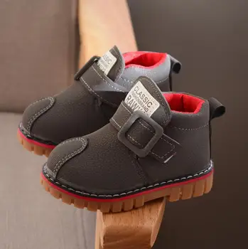 

Children Shoes Girls Pu Leather Boots Spring Princess Ankle Boots Boys Fashion Toddler Autumn Boots Kid Shoes