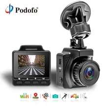 Podofo 1.5″ Mini Dash Camera Novatek 96658 GPS Tracking Car DVR Video Registrar Recorder FHD 1080P WiFi G-Sensor Car Camera
