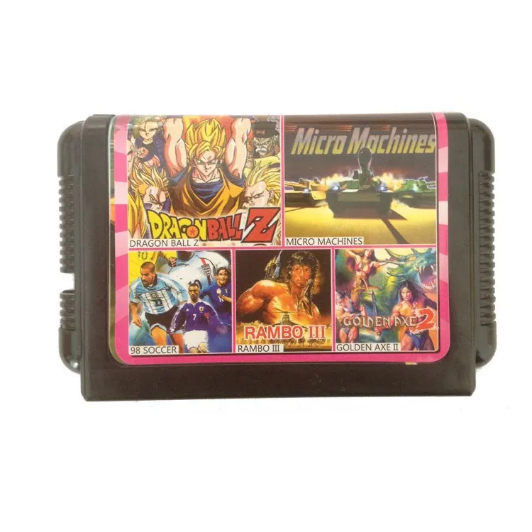 

Sega cartridges genesis MD 16 bit game card multi game card----TH015