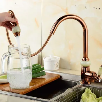

faucet dish bowl golden hot and cold mixer all copper rotating water tank manufacturers selling smoked pull out tap rose gold