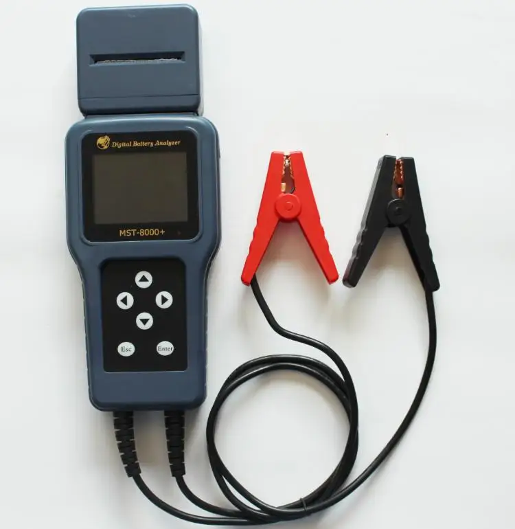 

Professional Automotive electrical MST-8000+ Vehicle Battery Tester 12V &24V charge system test ter tool MST-8000+ with printer