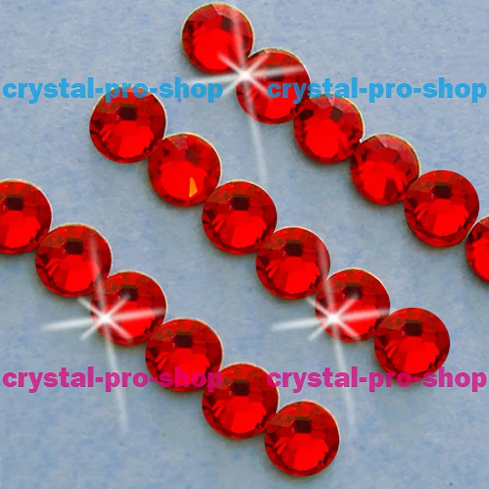 Светящийся Siam (227) кристаллический Элемент Swarovski (без горячей