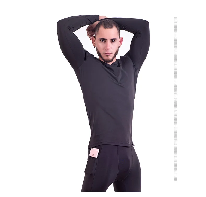 MMA Kit rashguard Male Man Compression Sports Suit Quick drying Perspiration Fitness Training Sportswear Jogging Running Clothes (9)