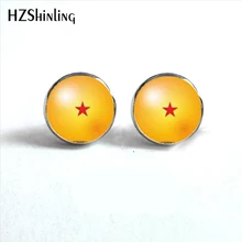 NES-0079 Жемчуг дракона z 5 серьги-гвоздики Жемчуг дракона серьги аниме ювелирные изделия Стекло Серьги с выпуклыми вставками для мужчин подарки HZ4