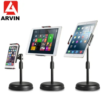 

ARVIN Tablet Phone Holder for iPad Air 1 2 Pro 3.5-10.6 inch Desktop Lazy Bracket Mount Stand for iPhone Samsung Support Tablet