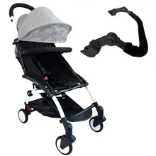 Подлокотник для детской коляски жесткий передний поручень ткань Оксфорд Регулируемый бампер бар для Yoya yoyo Babytime коляски Аксессуары