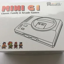 Игровая консоль Mini sega genesis 168 в 1, игровая консоль в коробке с контроллером+ адаптер переменного тока