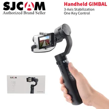 2018 SJCAM Accessories SJCAM SJ 7 STAR SJ6 legend Handheld 3-Axis Gimbal Stabilizer built-in Battery supply for sjcam cam