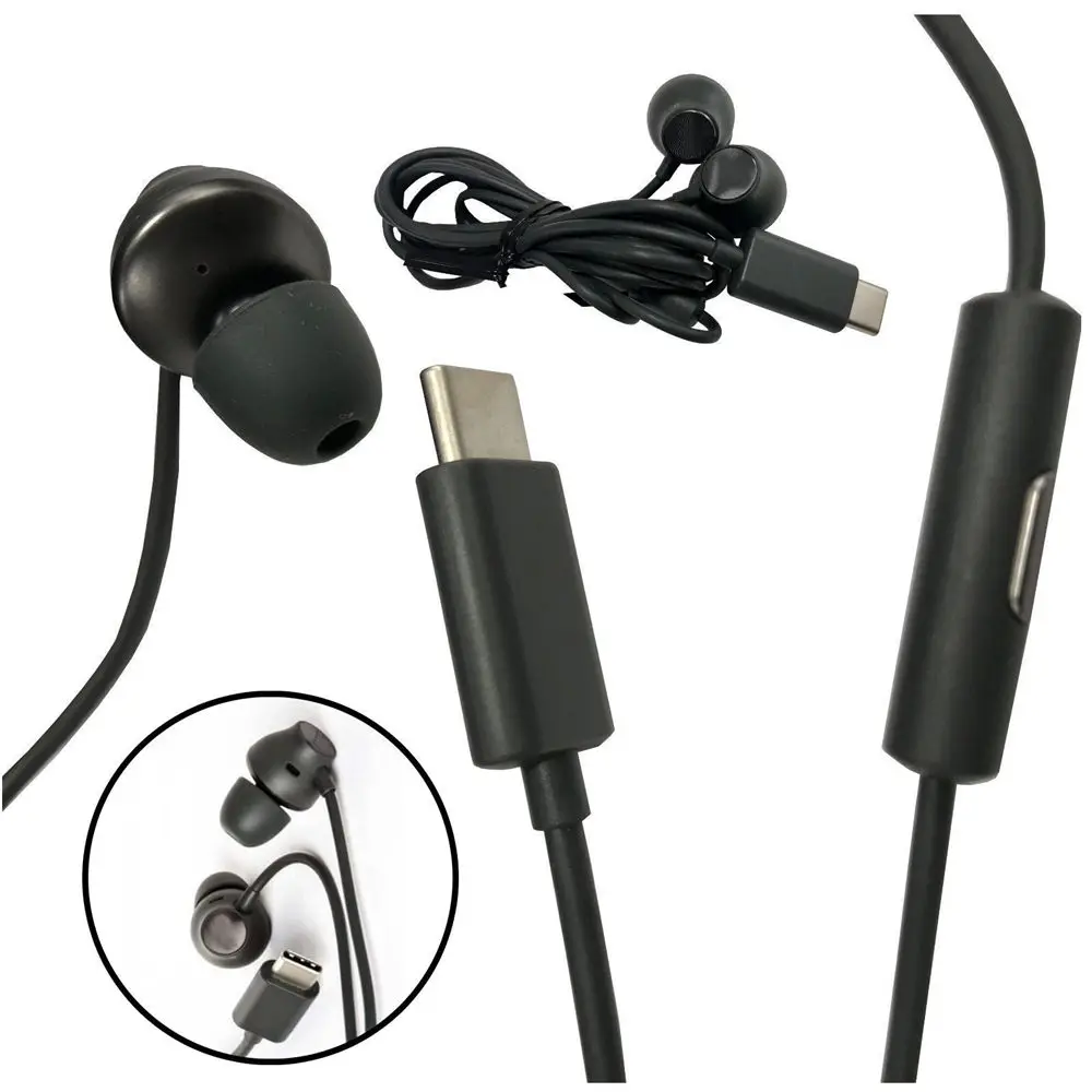 Original Noise Reduction Headset Type c earphone with microphone for