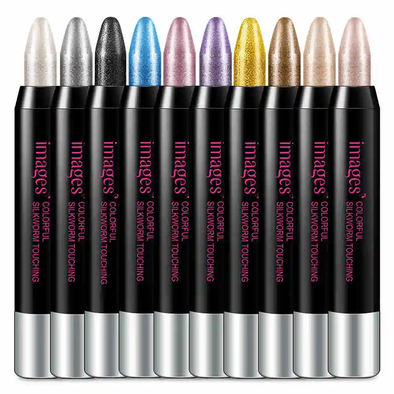 

BIOAQUA Eye Shadow Pencil Eyeliner Waterproof Makeup High Light Pen Luminous Shimmer Eye Cosmetics make up set Eyeliner Pencil