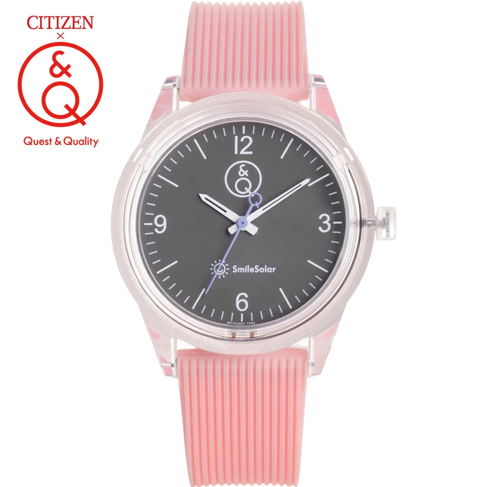 Citizen Q& Q часы для мужчин набор Топ люксовый бренд Водонепроницаемый Спорт кварцевые солнечные мужские часы унисекс Relogio Masculino reloj 0J007Y - Цвет: RP10J007Y