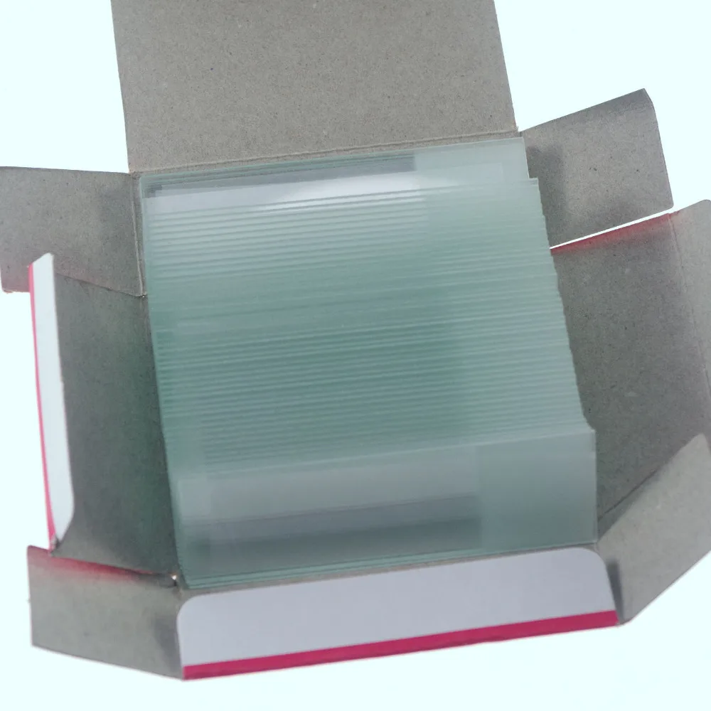 

microscope micro slides glass 25.4mmx76.2mm frosted each bid for 50pcs