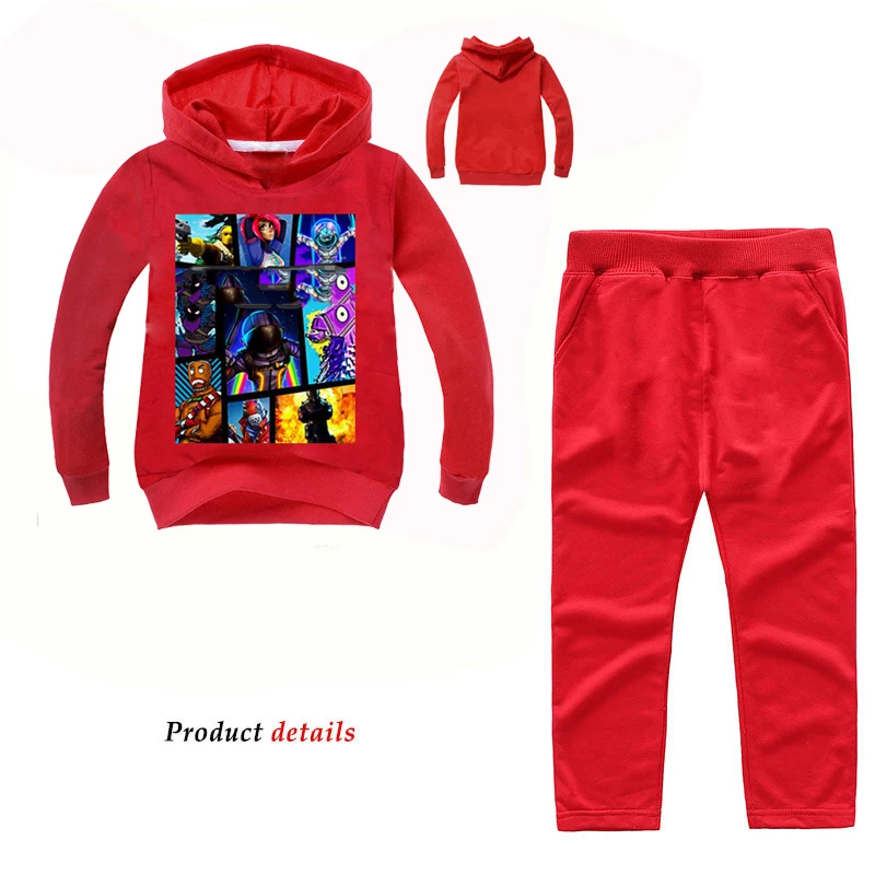 DLF/комплект детской одежды для мальчиков и девочек 2-12 лет с героями новогодних игр, Gta 5, одежда Fnaf, спортивный костюм, костюм с капюшоном, спортивный костюм
