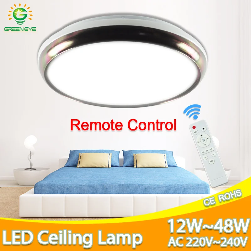 

ceiling light Ultra Thin led ceiling light Remote Control dimmable Modern aluminum ceiling Lamp AC 220V 240V Living Room Bedroom