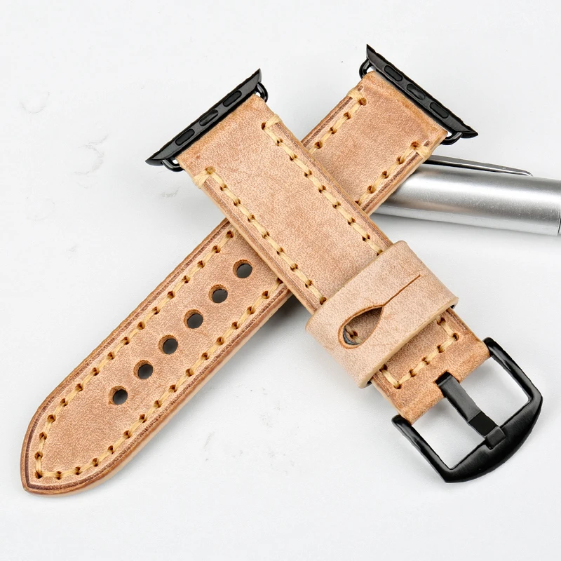 Ремешок MAIKES для Apple Watch Band 42 мм 38 Series 1 2 3 4 iwatch браслет 44 40 оранжевые браслеты из