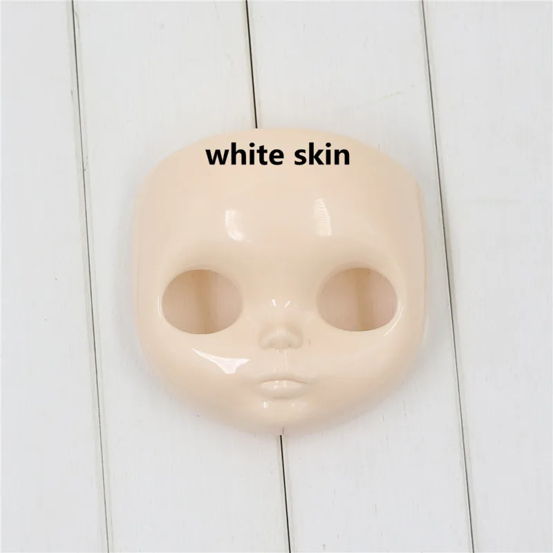Blyth кукла лицо без макияжа Лицевая панель Задняя пластина винты для DIY пользовательские куклы - Цвет: 1piece