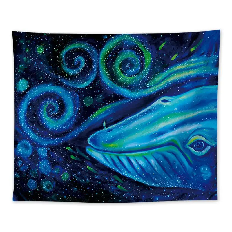 New Creative Whale Print Wall Tapestry Girls Room Art Hanging Tapestry Bedroom Carpet Soft Multifunction Polyester Tapestry New Creative Whale Print Wall Tapestry Girls Room Art Hanging Tapestry Bedroom Carpet Soft Multifunction Polyester Tapestry