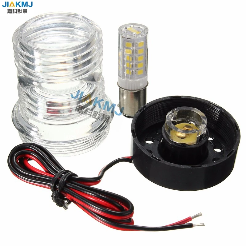 Yacht световой сигнал DC12V 2.5 Вт 13 SMD 5050 морской катер навигации якорь свет Круглый 360 градусов Водонепроницаемый якорь огни