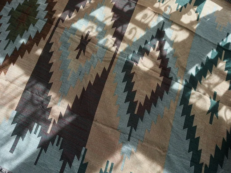 Поли/хлопок вязаный декоративный настенный подвесной диван с обивкой из гобелена одеяло нить одеяло s покрывало для кровати домашний декор Гобелен Коврик для йоги