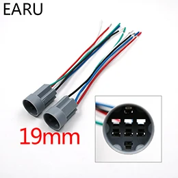#1215-8 10sets Wire to Wire metal case Connector φ16mm P+AD 8P 5A 125V #1213-8 