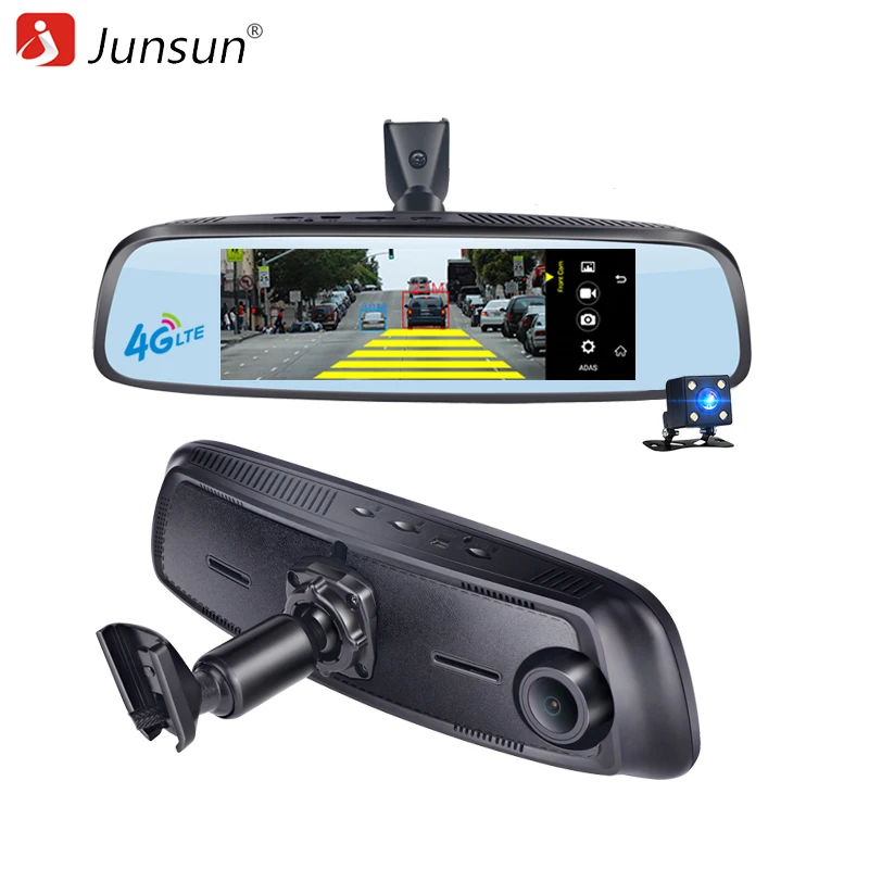 Junsun ADAS Car font b camera b font DVR detector 4G font b Camera b font