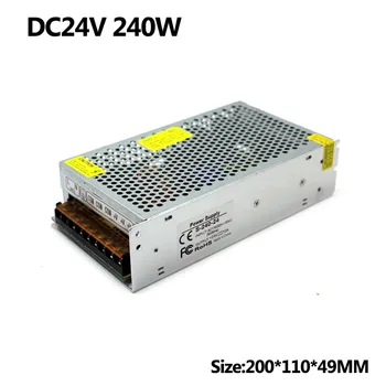 

power source 24V 10A 240W Switching Power Supply Driver AC 110 220V Input to DC 24V SMPS for LED Strip Lamp CNC CCTV Printer