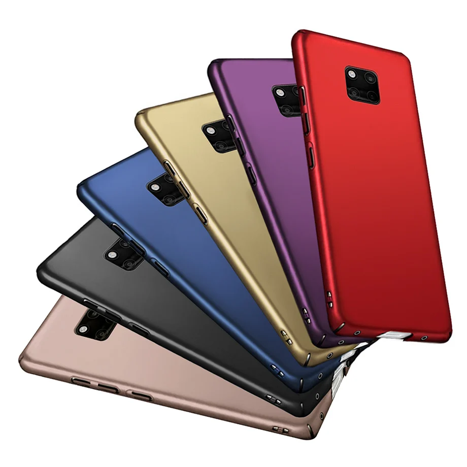 

For Huawei Mate 20 Pro Case Ultra Slim 360 Hard Protective Phone Case Back Cover for Huawei Mate 20 Pro Coque Cover Case Bumper
