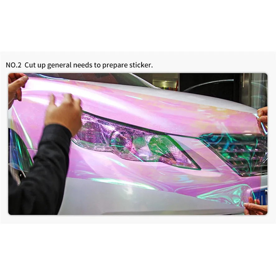 Цветная пленка для смены цвета автомобиля 30x120 см 1 шт. Стильный автомобильный