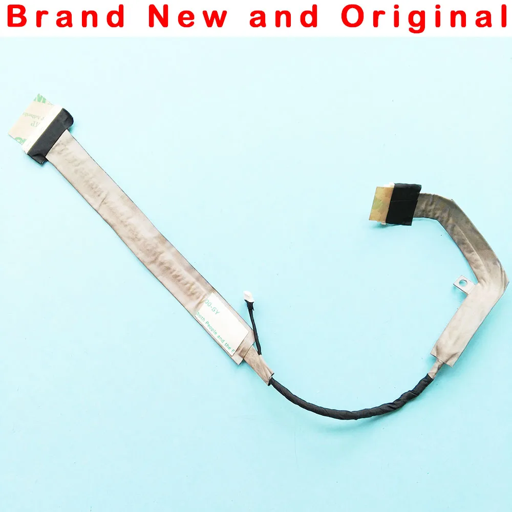 Новый оригинальный кабель ЖК экрана для TOSHIBA Satellite L450 L455 L455D A350 A355 LCD LVDS DC020010100 NBWAA CMOS
