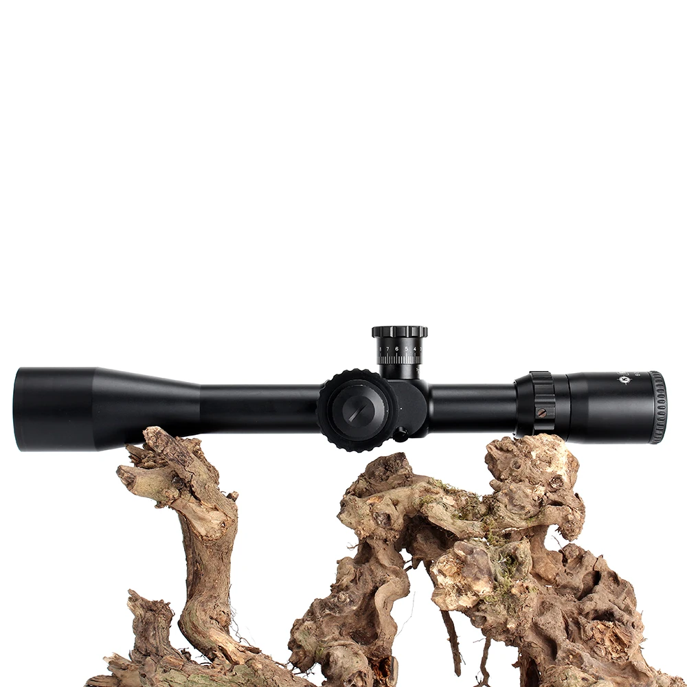 KANDAR 6-24X44Q First Focal Plane Hunting Riflescopes Side Parallax Mil Dot Illuminated Glass Etched Reticle Turrets Reset Scope (11)