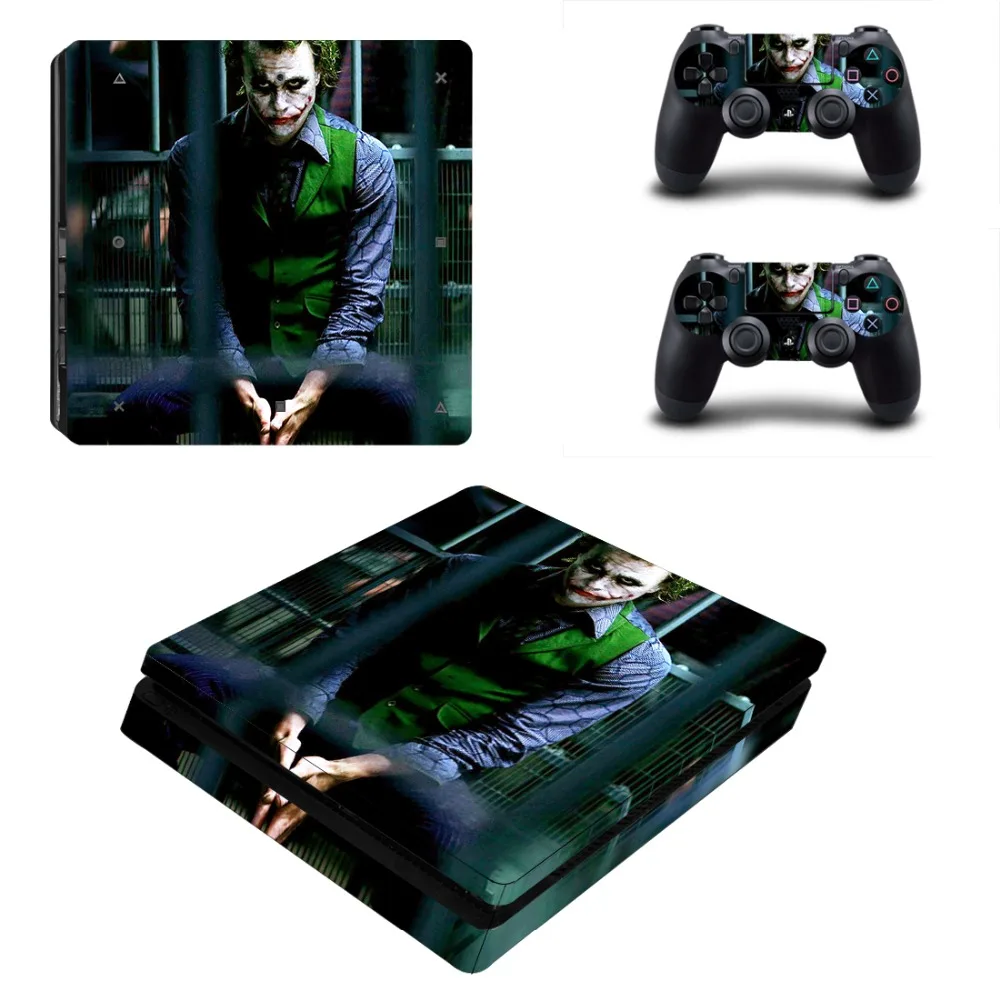 Наклейка Slim Skin для консоли Sony PlayStation 4 и контроллеров наклеек PS4 Виниловая