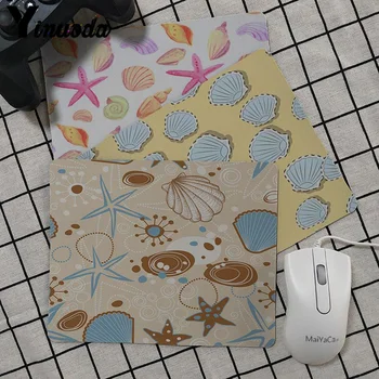 

Yinuoda Beautiful Anime Starfish shell pattern Office Mice Gamer Soft Mouse Pad Notebook Non-Slip Mousepad gamer Keyboard Mat