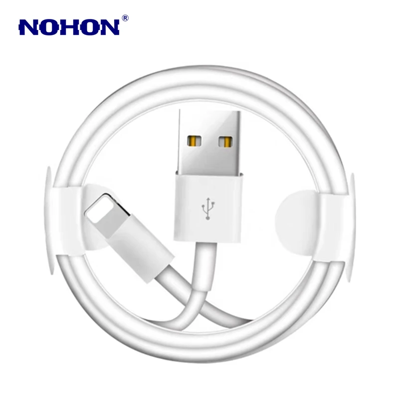 Original Fast Charging USB Data Cable for iPhone X XS Max XR 6 6S 7 8
Plus 5 5S 5C SE iPad mini 2 3 Mobile Phone Charger Cables