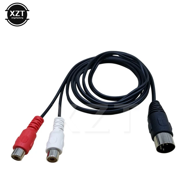 1PCS 3.5mm Stereo Jack Audio Cable Din to 5 Pin MIDI Male Plug 50cm 1m 3m  Audio Extension Cord for Microphone Adapter - AliExpress