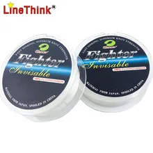 50M 100 Fluorocarbon Fishing Line Leader line for Braid Fishing Line Japan Quality Free Shipping