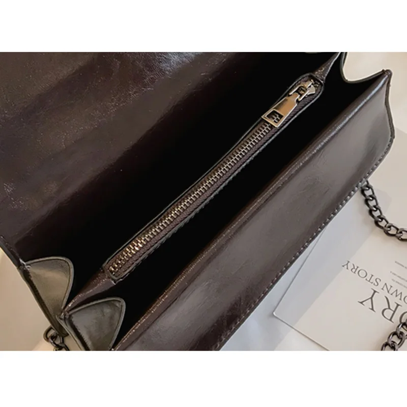 Women Fashion Design Chains Shoulder Bag Luxury Leather Female Exuqisite Handbag Holiday Crossbody Lady Casual Flap Bolsa SS3497 (29)