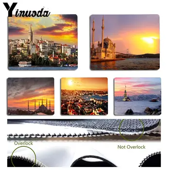 

Yinuoda Turkey Istanbul Sceneary Building Sunset Laptop Gaming Mice Mousepad Size for 180x220x2mm and 250x290x2mm