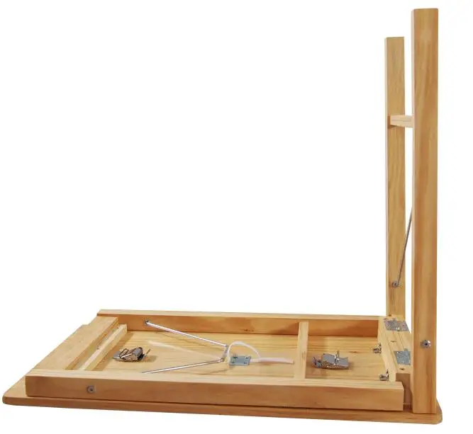Simple wooden folding table Simple desk Writing desk Computer table Portable Dining table