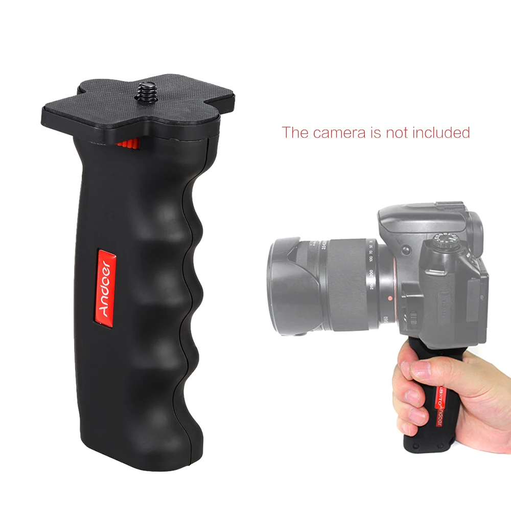 

Andoer Mini Universal Handheld Stabilizer for Gopro Sony Xiaomi Action Camera Tripod Monopod Grip Stabilizer Holder 1/4" Screw