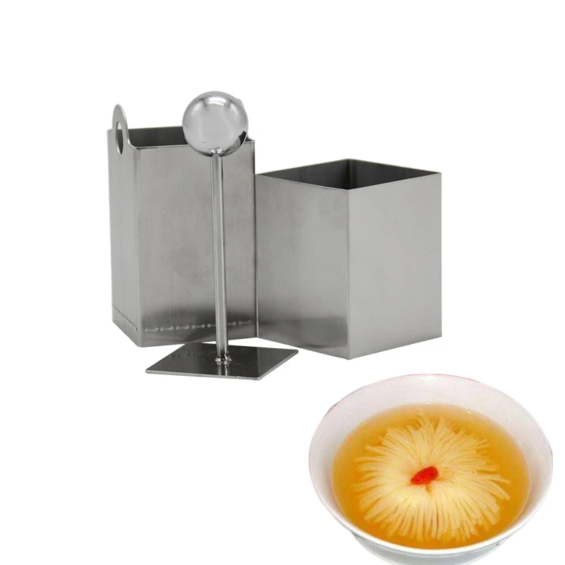 

Chrysanthemum Flower Tofu Knife Cutter Shredder Stainless Steel Cheese Shredded Cutter Slicer Mold Creative Kitchen Tools
