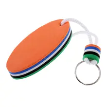 Плавающее кольцо для ключей в форме доски для серфинга, брелок для плавания, гребля, многофункциональный брелок 2 цвета