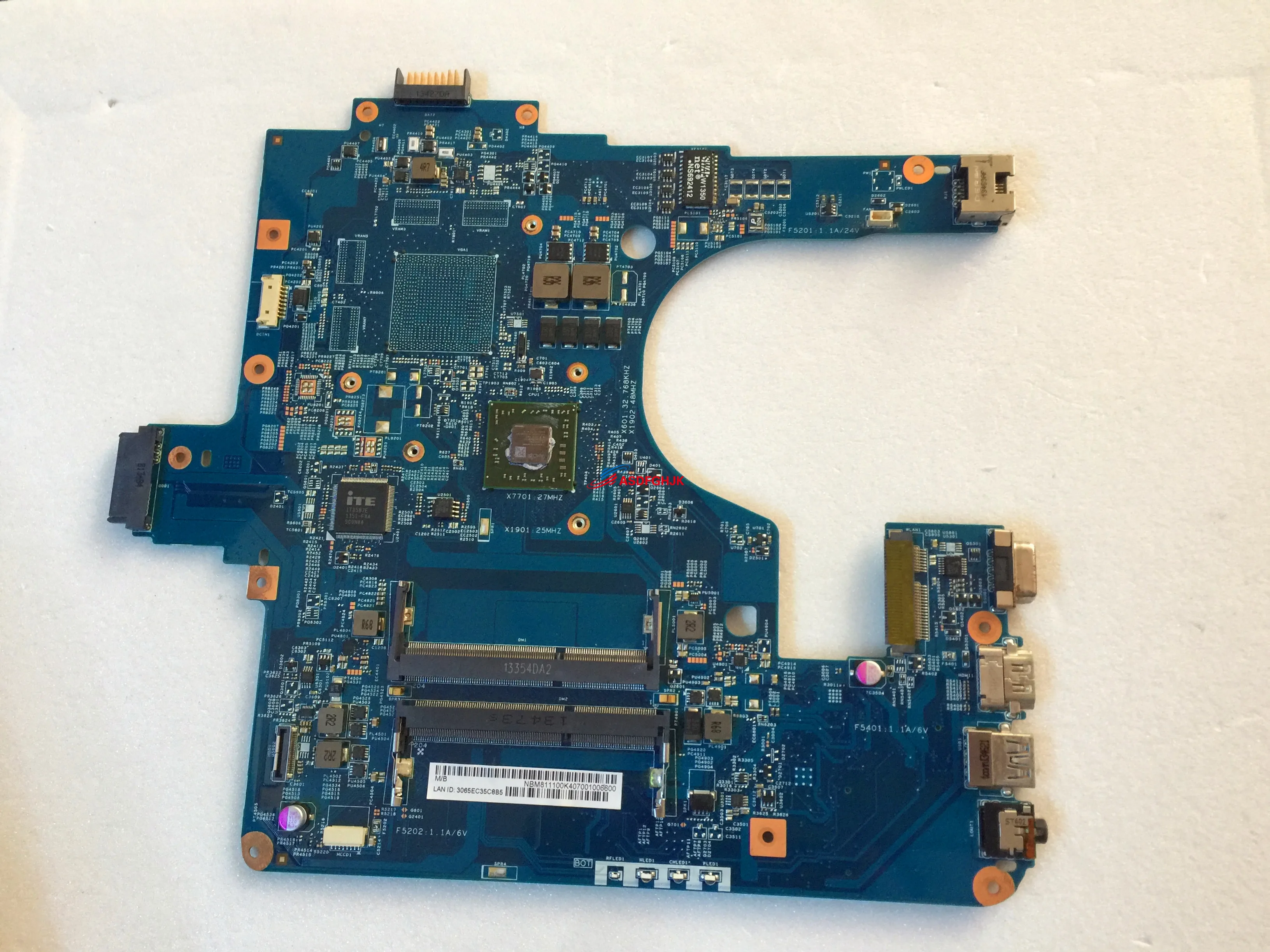 Оригинальный nbm811100k для acer aspire E1 522 NE522 MS2372 материнская плата 48 4zk15.03m тест
