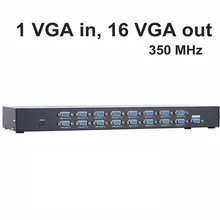 MT-VIKI 16 портов VGA сплиттер 1 вход 16 Выход дисплей Проекционный сплиттер подходит для офисных магазинов Mallsteachin MT-35016