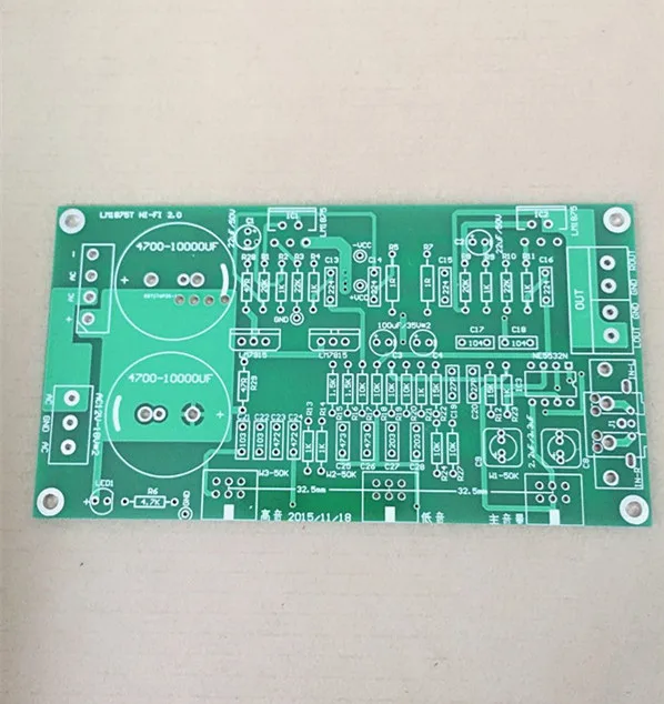 Fannyda LM1875T усилитель мощности Передняя и задняя интегрированная плата без шума Классическая печатная плата