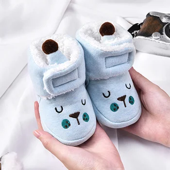 

Baby Shoes Unisex Cotton Warm Winter Anti-fall Cartoon Cozy Newborn Infant Bootie FJ88
