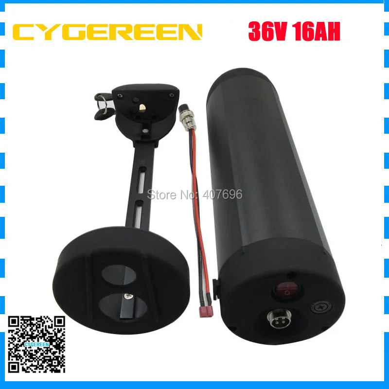 

36V 16AH Electric Bike battery 36V Lithium ion Water bottle ebike battery use NCR18650BD 3200MAH cell 42V 2A Charger
