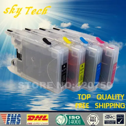 

Full Refill cartridge suit for Brother LC12 LC40 LC71 LC73 LC77 LC75 LC79 LC1240 LC1280 ,suit for MFC-J6510DW J6710 J6910DW etc